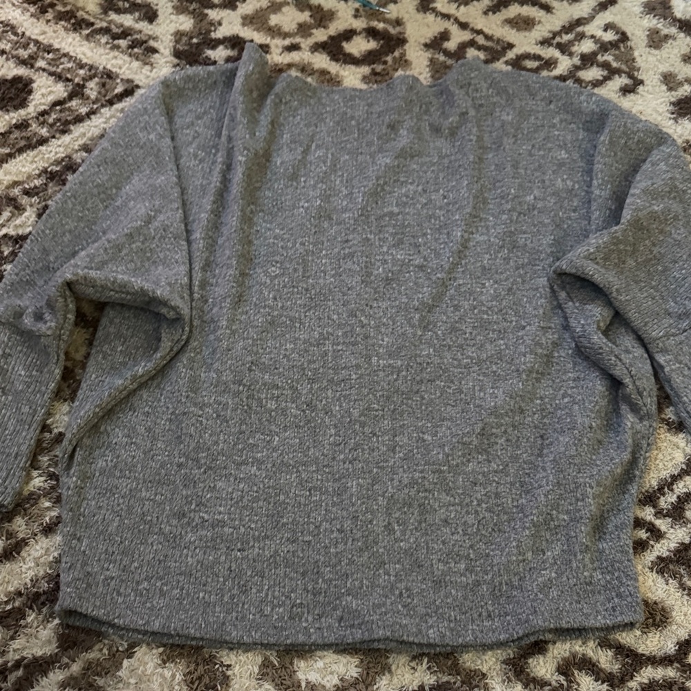 White Birch Heather Gray Women's Sweater